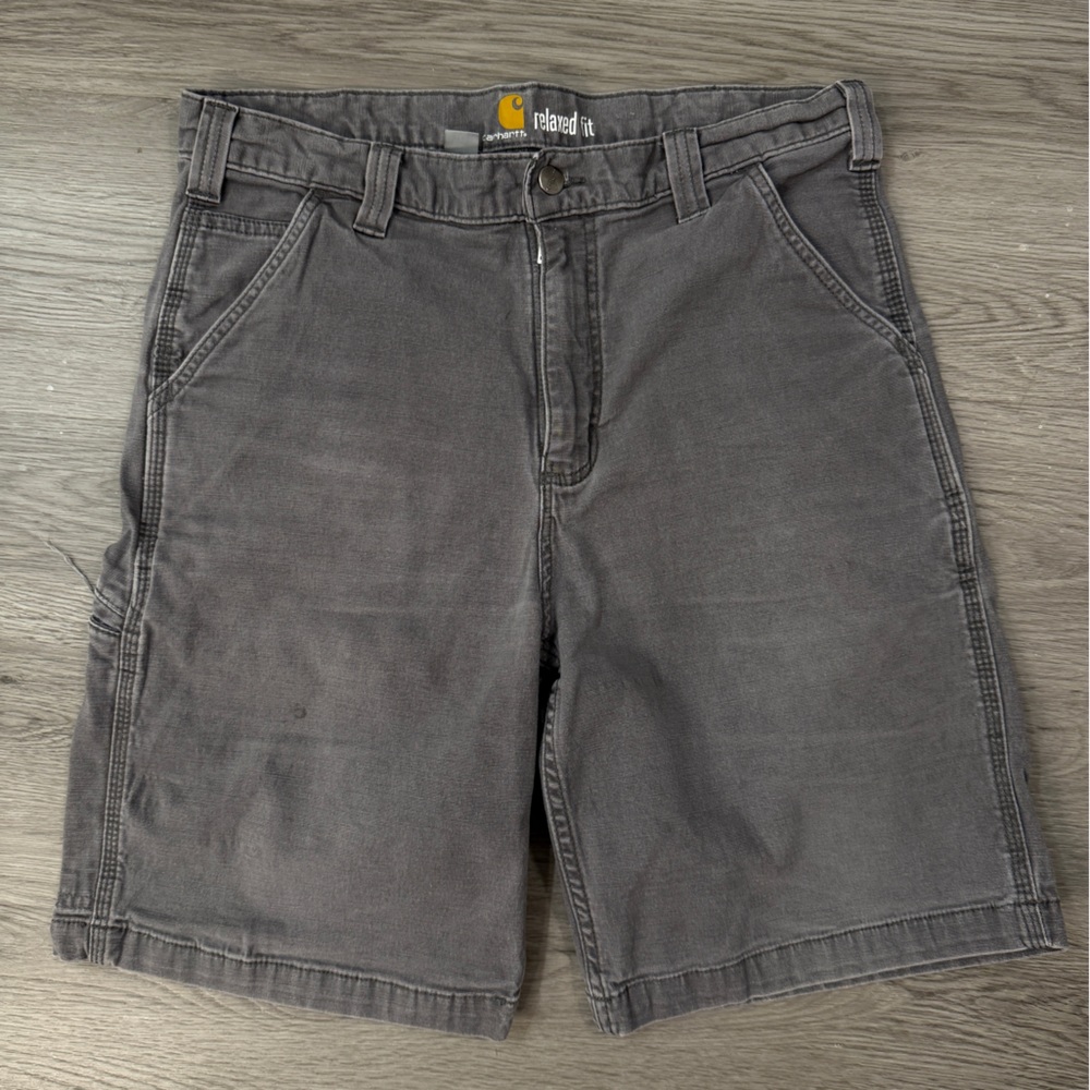 Carhartt Charcoal Work Shorts men’s 34